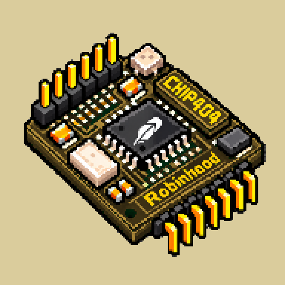 Quantum Chip Brass chip #0030