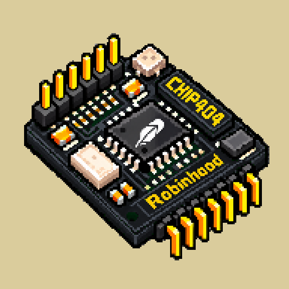 Quantum Chip Gunmetal chip #0038