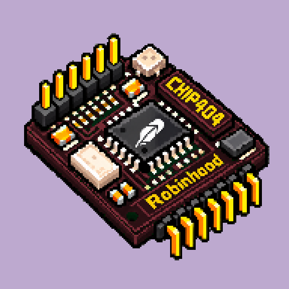 Quantum Chip Oxblood chip #0394