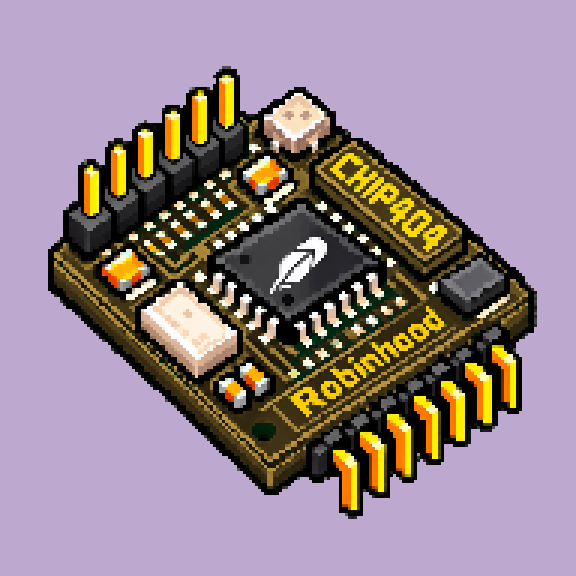 Quantum Chip Brass chip #0040