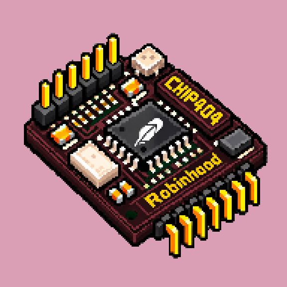 Quantum Chip Oxblood chip #0044